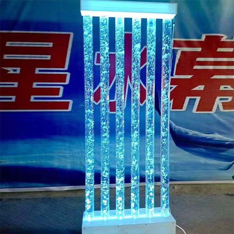 partition wall water screen water dance screen plastic water bubble wall