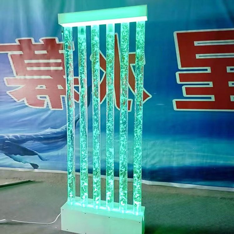 partition wall water screen water dance screen plastic water bubble wall