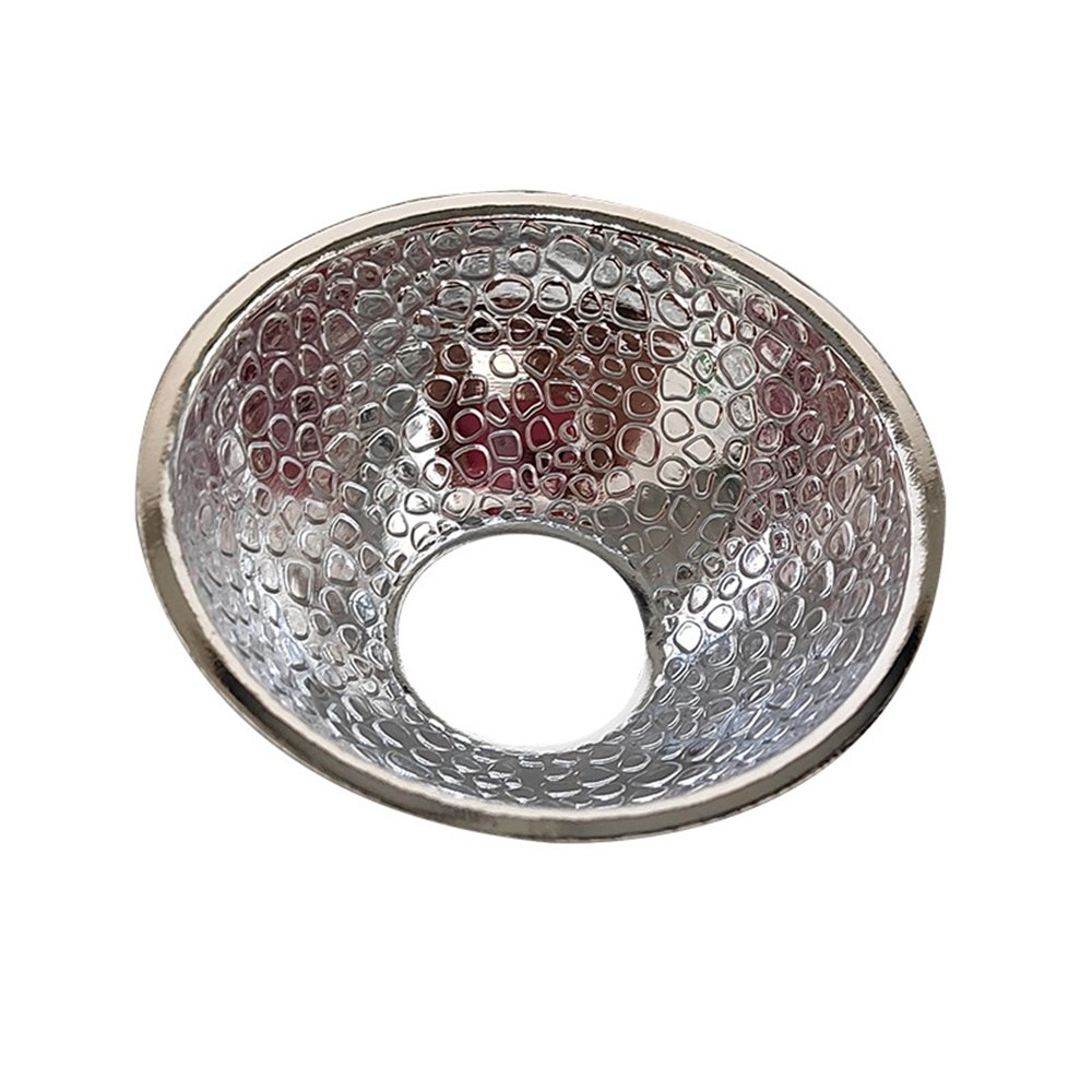 ODM Spinning Paraboloid Processing Aluminium Reflector, 45 Degrees High Temperature Resistant Spotlight Cob Downlight Reflector
