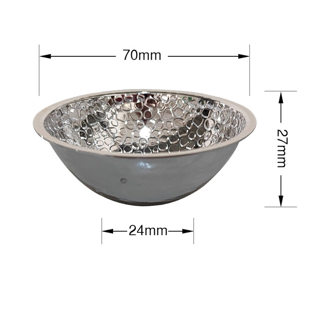 ODM Spinning Paraboloid Processing Aluminium Reflector, 45 Degrees High Temperature Resistant Spotlight Cob Downlight Reflector