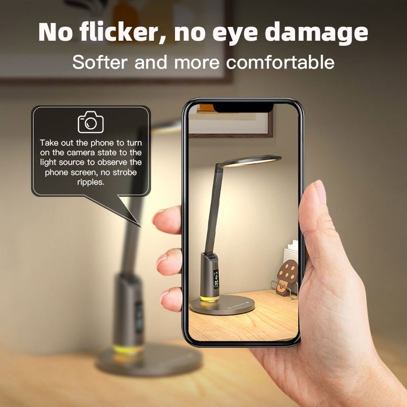 Decorative Desk Lamp White Power Outlet Usb Workbench 90 Led For Aquarium 3D Acrylic Table Kids Lamp Snail Shape