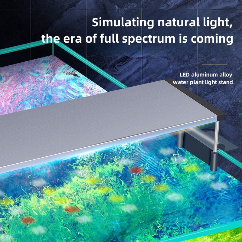 220v aquarium lighting decoration accessories 9W waterproof chip LED fish tank light