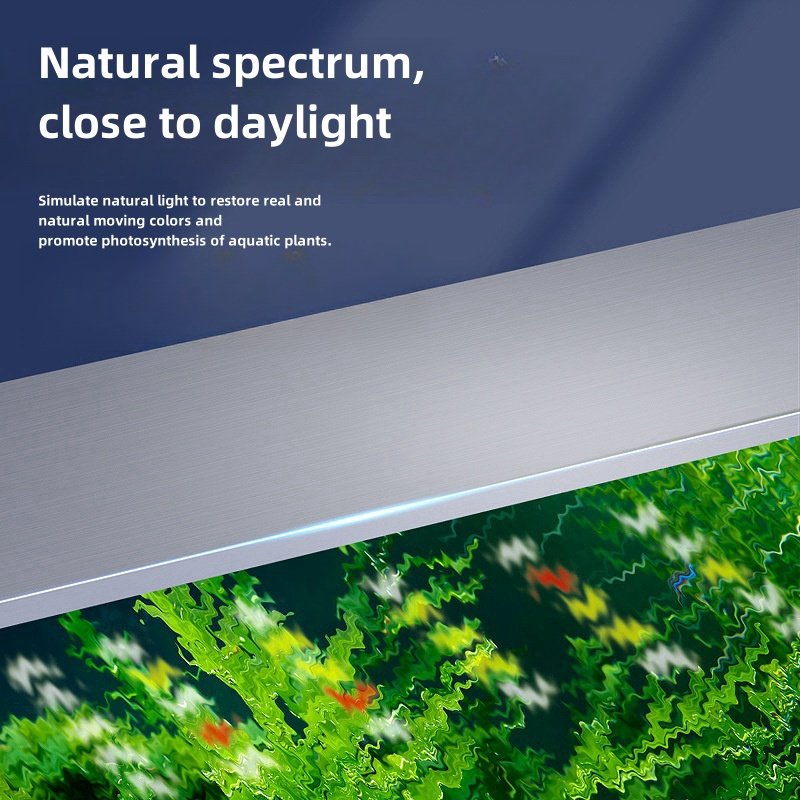 220v aquarium lighting decoration accessories 9W waterproof chip LED fish tank light