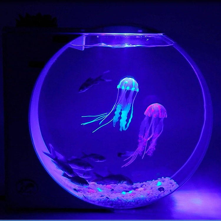 Source Merchant Customization desktop mini aquarium fish tank home decoration aquariums fish tanks for jellyfish aquarium