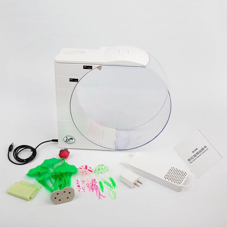 Source Merchant Customization desktop mini aquarium fish tank home decoration aquariums fish tanks for jellyfish aquarium