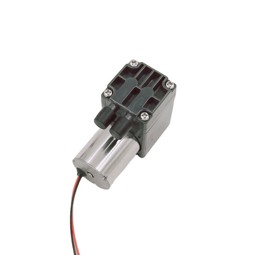 860ml/min electric diaphragm mini brush 12v dc self priming water pump