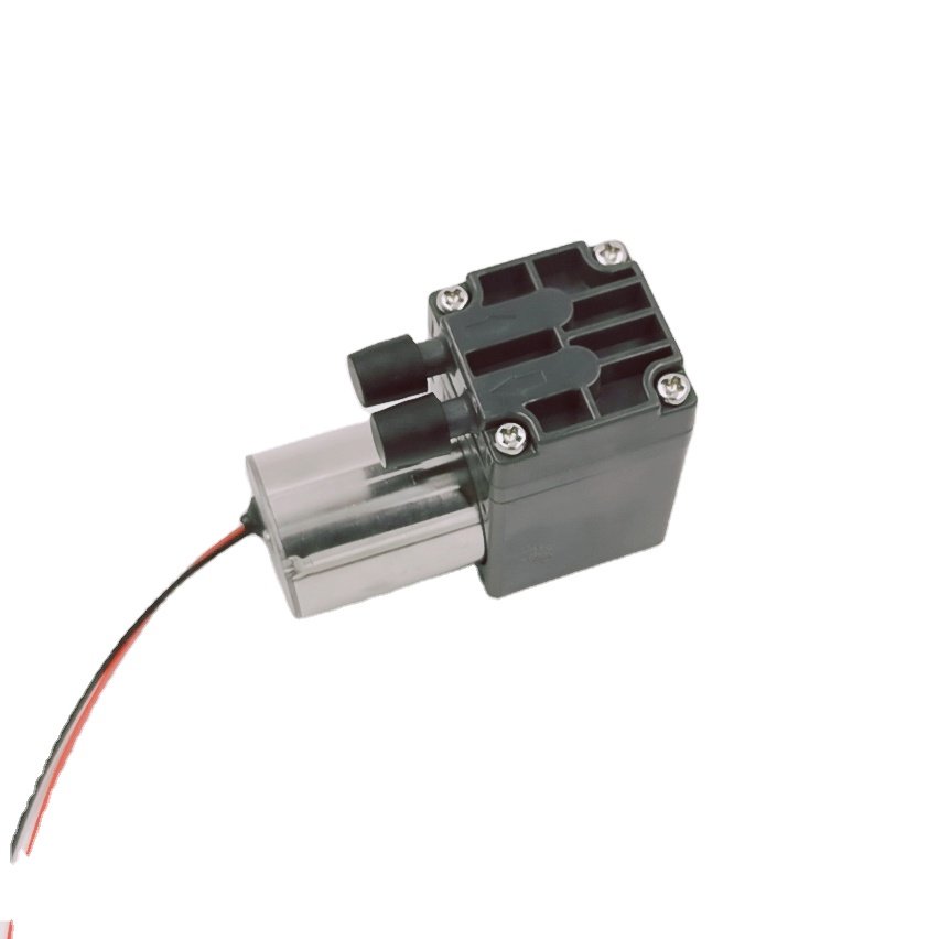 860ml/min electric diaphragm mini brush 12v dc self priming water pump