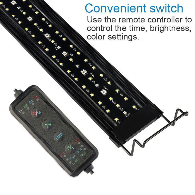 Heto Factory Price Fish Tank RGB Lighting LED Aquarium Lamp aquarium lights for live plant tank