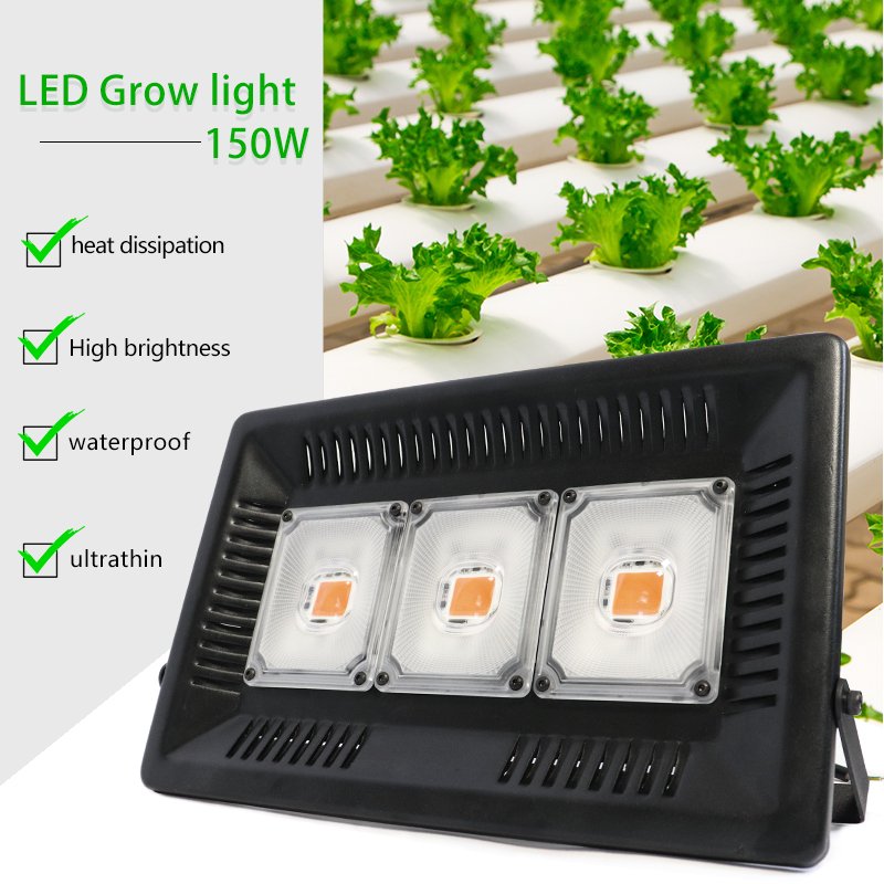 High brightness lumens 150w led grow light hydroponic flood led light