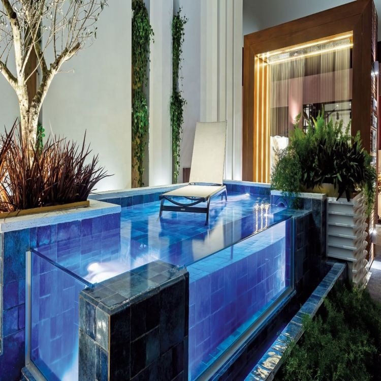 9M x 2M Thick Clear Acrylic Panels for Fish Aquarium Project Hotel Outdoor Perspex Swimming Pool