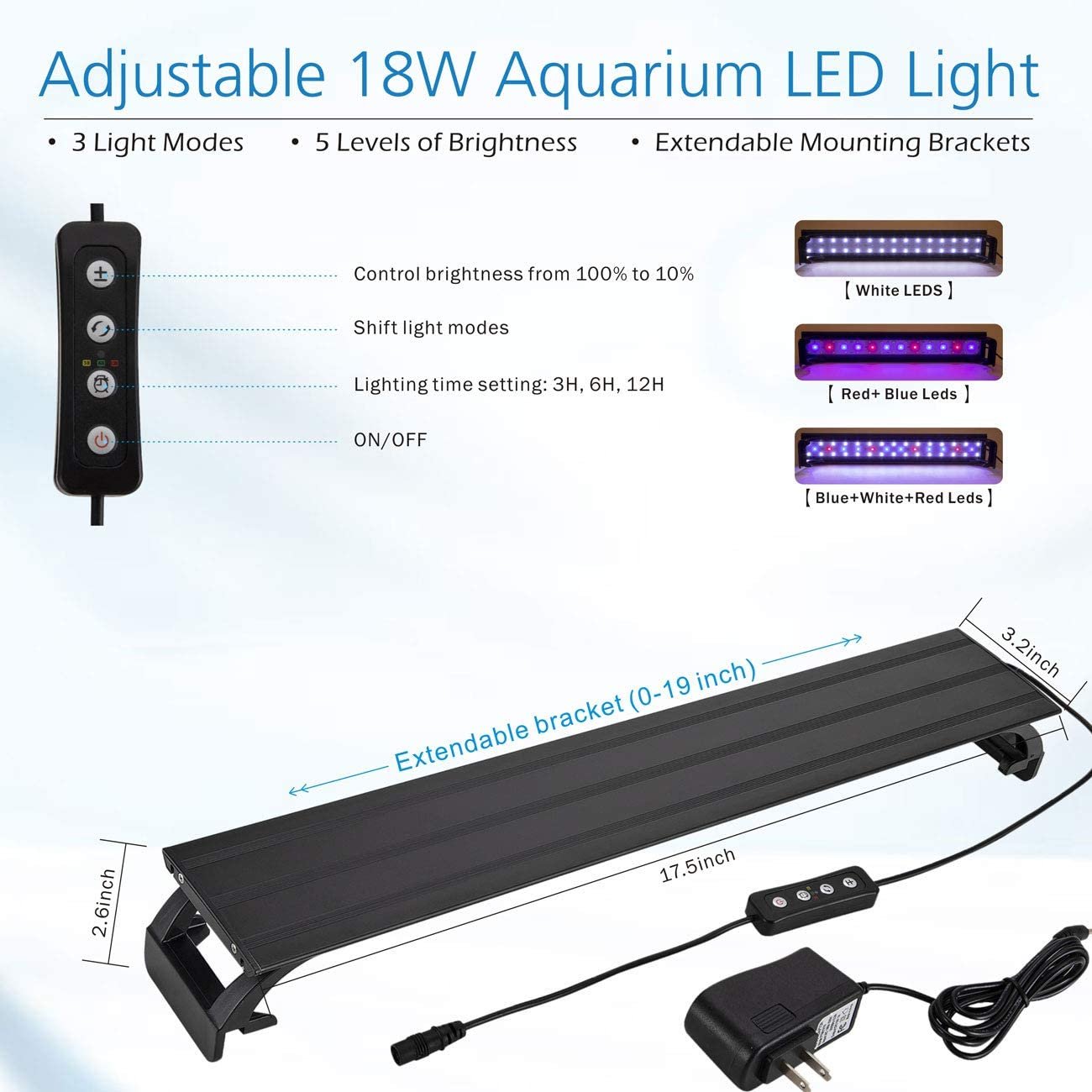 Hygger best selling fish tank with aquarium light and filter pump