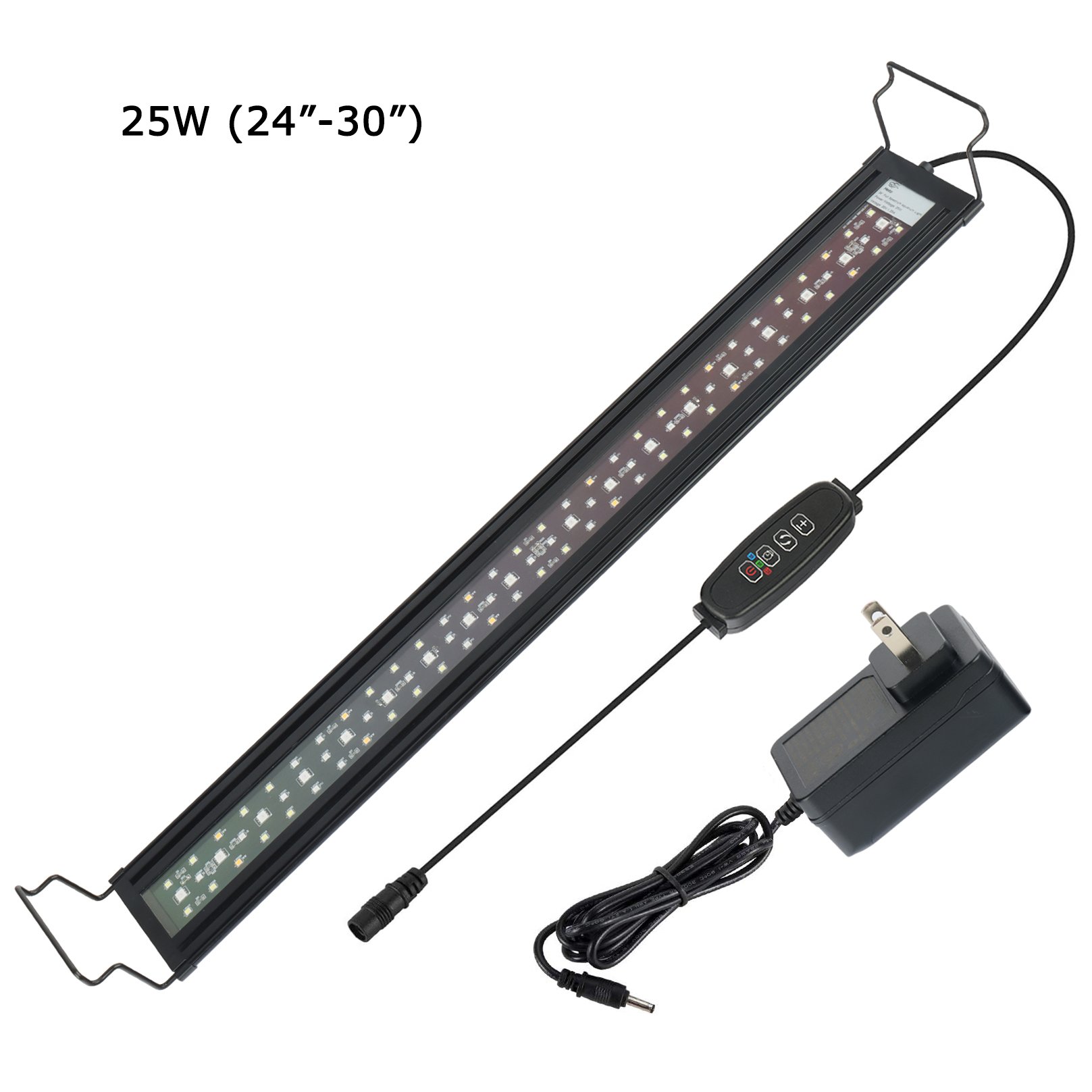 24/7 Mode Full Spectrum Fish Tank Lamp Freshwater Plant Light Led Aquarium Light With Timer aquarium lights for live plant tank