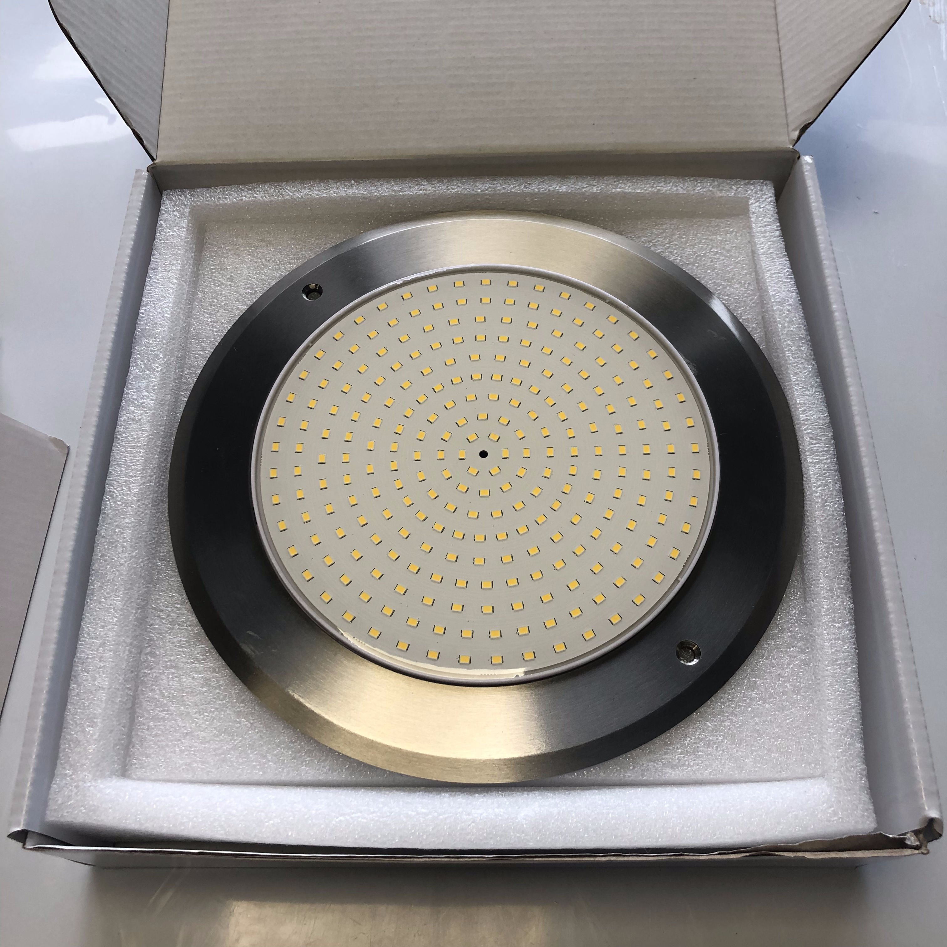 IP68 DC 12V AC12V Flat Smart Wifi Stainless Steel Resin Filled Led Rgb Ultra Thin Underwater Swimming Pool Lights