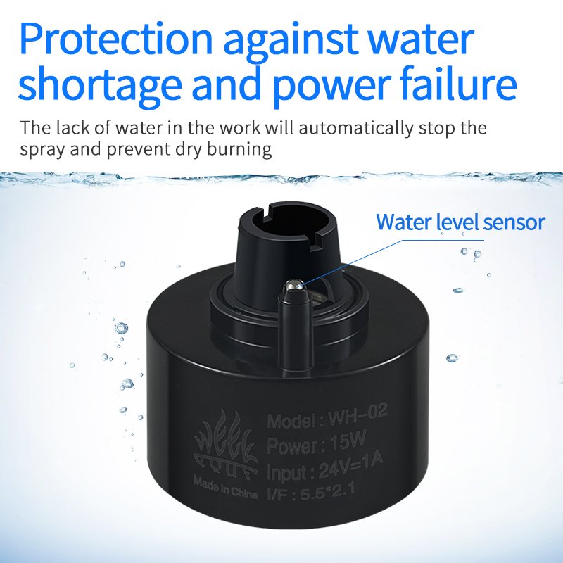 WEEK New Type High Fog Volume Ultrasonic Atomizer For Rockery Bonsai And Aquarium Indoor Humidifier Fish Tank Humidification