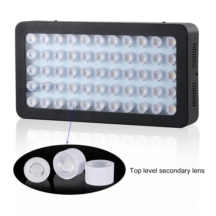 2019 Newest 165W Switch Control Dimmier LED Aquarium Light for Coral Reef Fish Tank