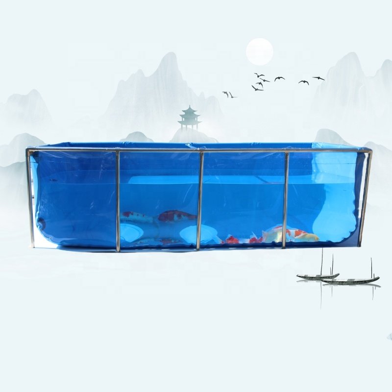 BJ Pisciculture Hors Sol Bassin Fish Farming Equipments Fish Hatchery Hatching Training Above Ground Fish Tank