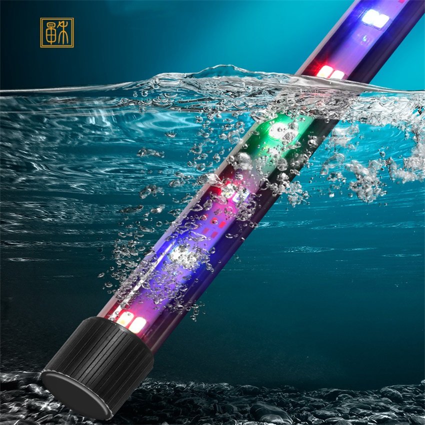 zaohetian Cheap T4 RGB small light Aquarium cheap lights led aquarium light 26cm 36cm 46cm 56cm