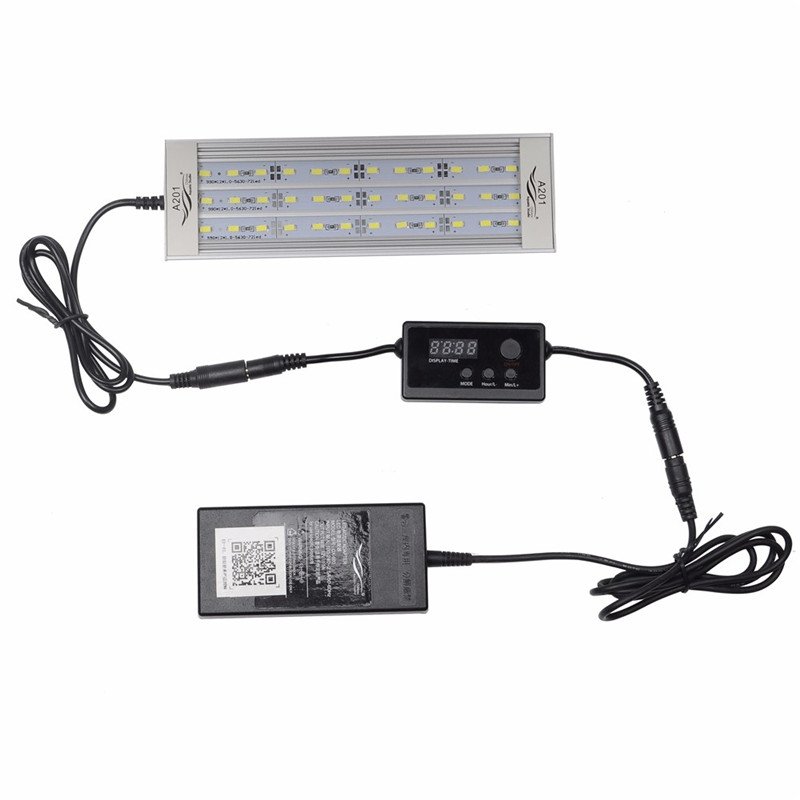 S2 PRO Digital Sunrise Sunset Aquarium Light Timer Controller Dimmer With LCD Display