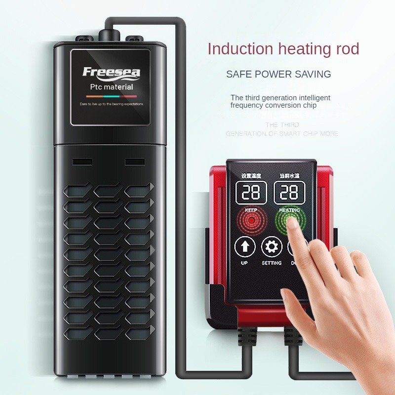 Freesea 50W-1200W Variable frequency Energy Saving Intelligent Touch Screen External Controller Adjustable PTC Aquarium Heater