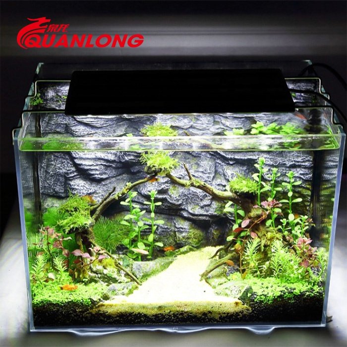 Quanlong fish tank led light full spectrum reef led planted aquarium light bracket for live plant tank