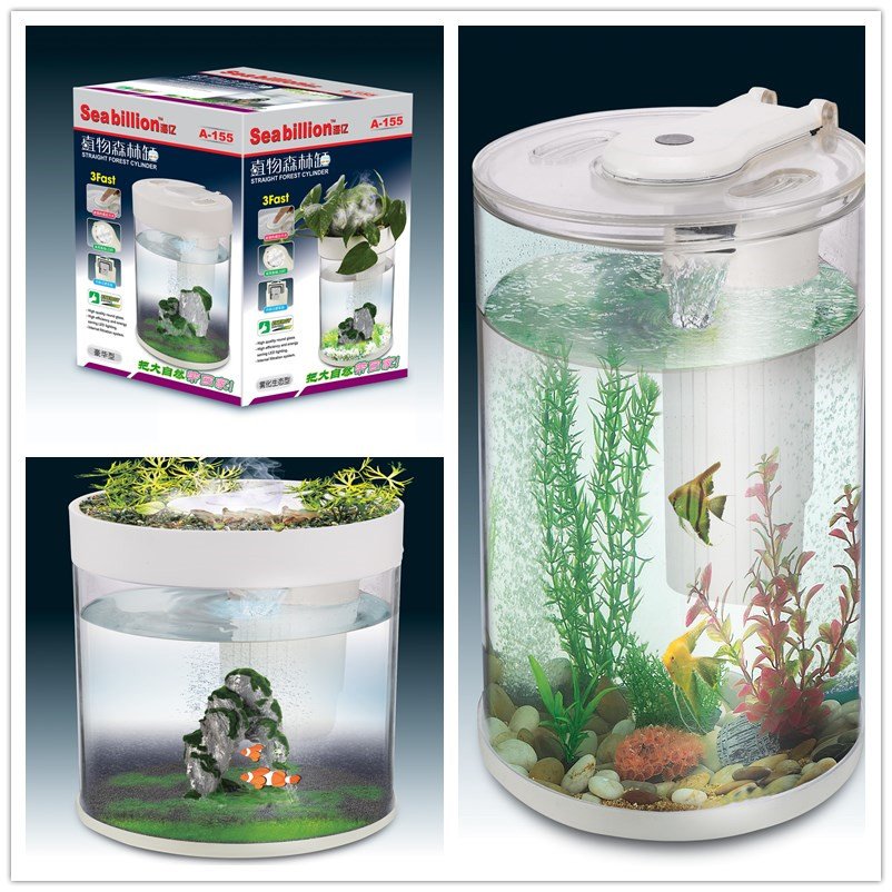 Bar Counter Aquarium Fish Tank Acrylic Tank Family Aquariums & Accessories Plastic Aquarium Sun Fish Soft Plastic Pmma,plastic
