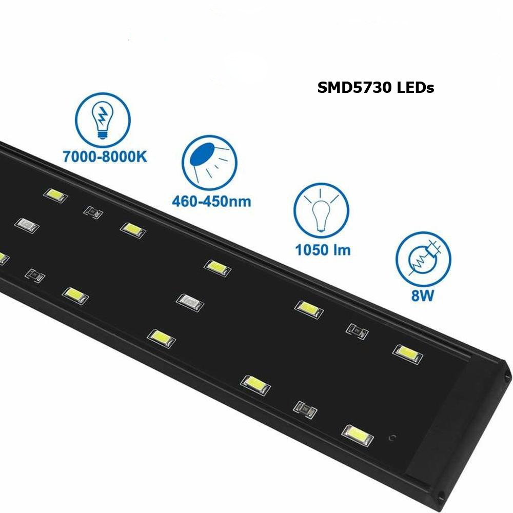 Aquarium Light Clip on Light for Aquarium Fish Tank Clip lamp For Aquariums