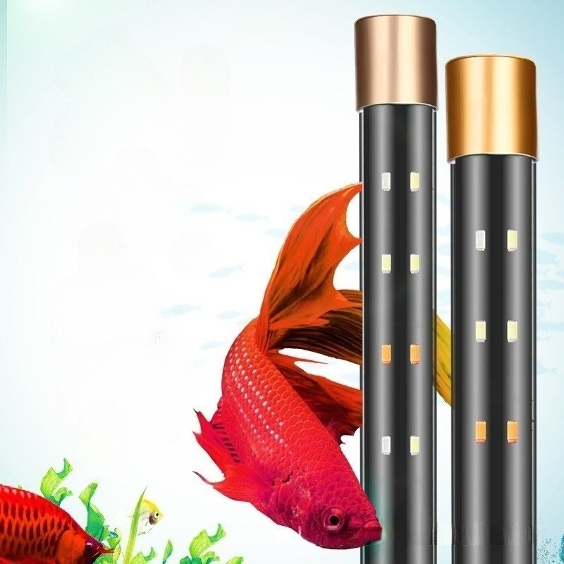 Wrgb Led Aquarium Light Submersible Fish Tank Light Led Aquarium T8-30 40 50 60 80 100 120 150