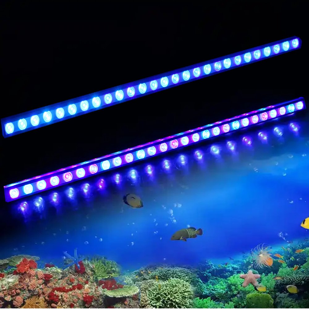 Full Spectrum Blue Plus UV Reefday Seawater Aquarium Reef Bar Led Light for Aquarium Tank Fish Coral Reef Lighting