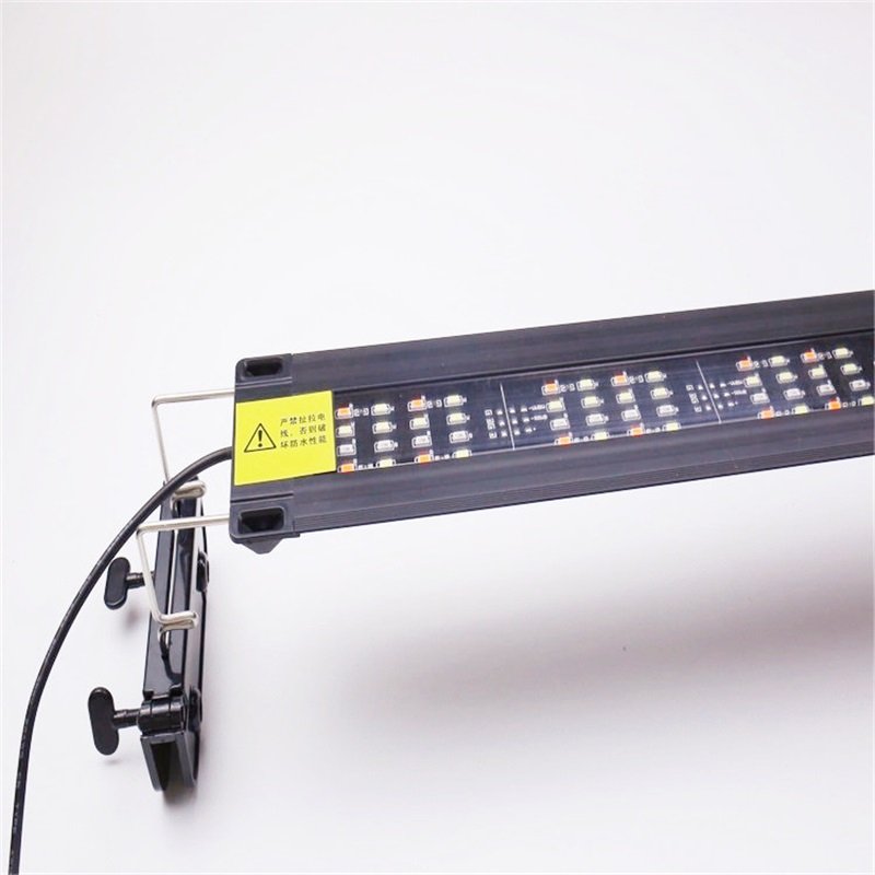 Zaohetian Four Row WRGB aquarium lamp switch change color led aquarium light fish tank lamp