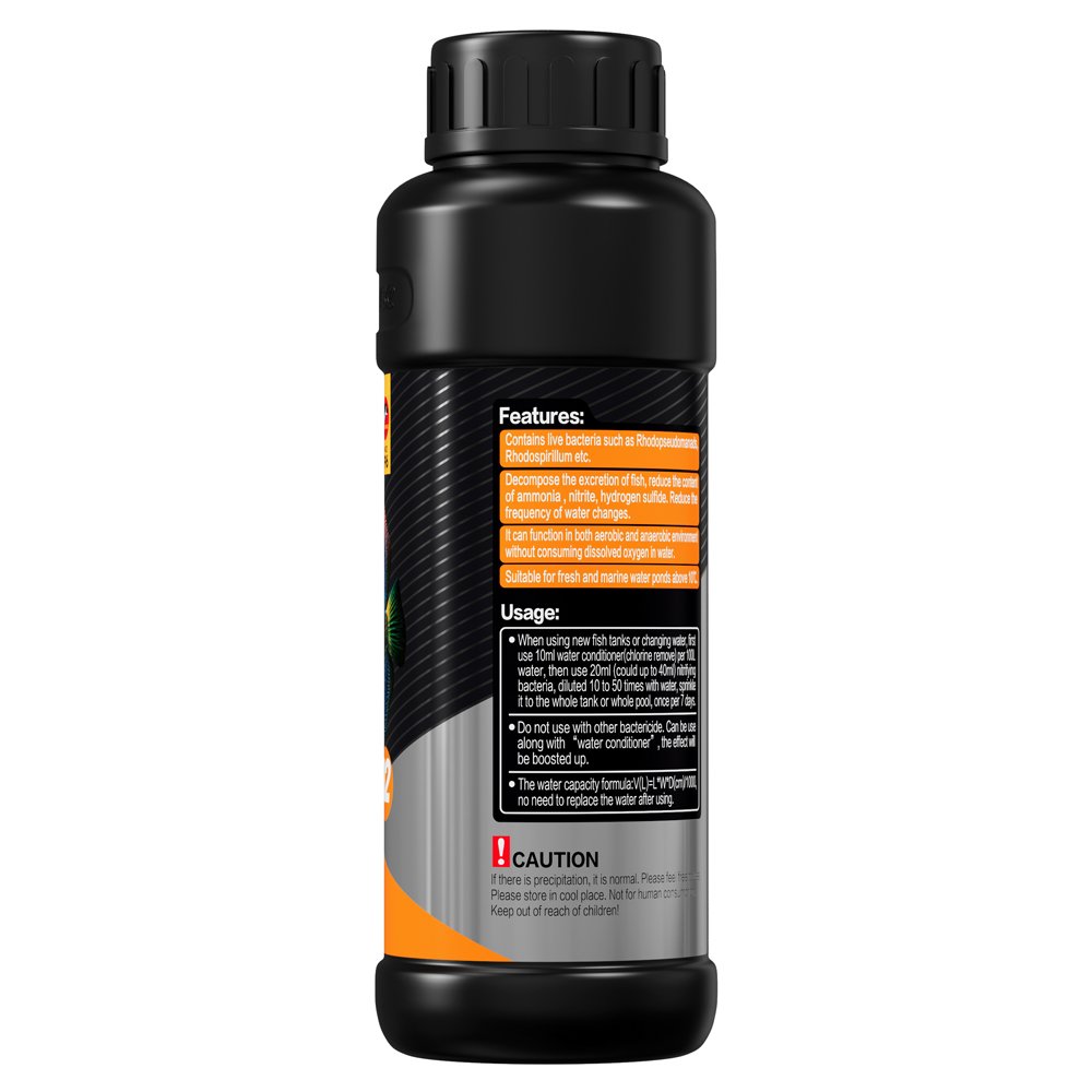Eco-Friendly Plastic Water Nitrifying Bacteria Agent for Aquarium Cleaning Lightings Type Aquarium Water Treatment