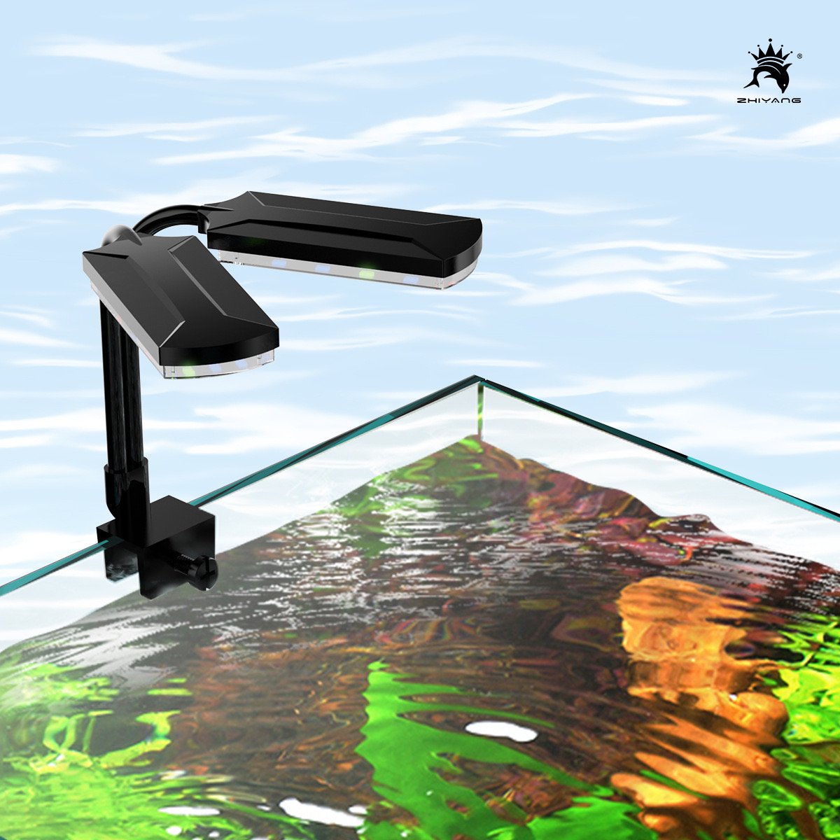 IP68 LED Remote Control Colorful Underwater Diving Light For Aquarium Fish Tank Swimming Pool Fountain Decor