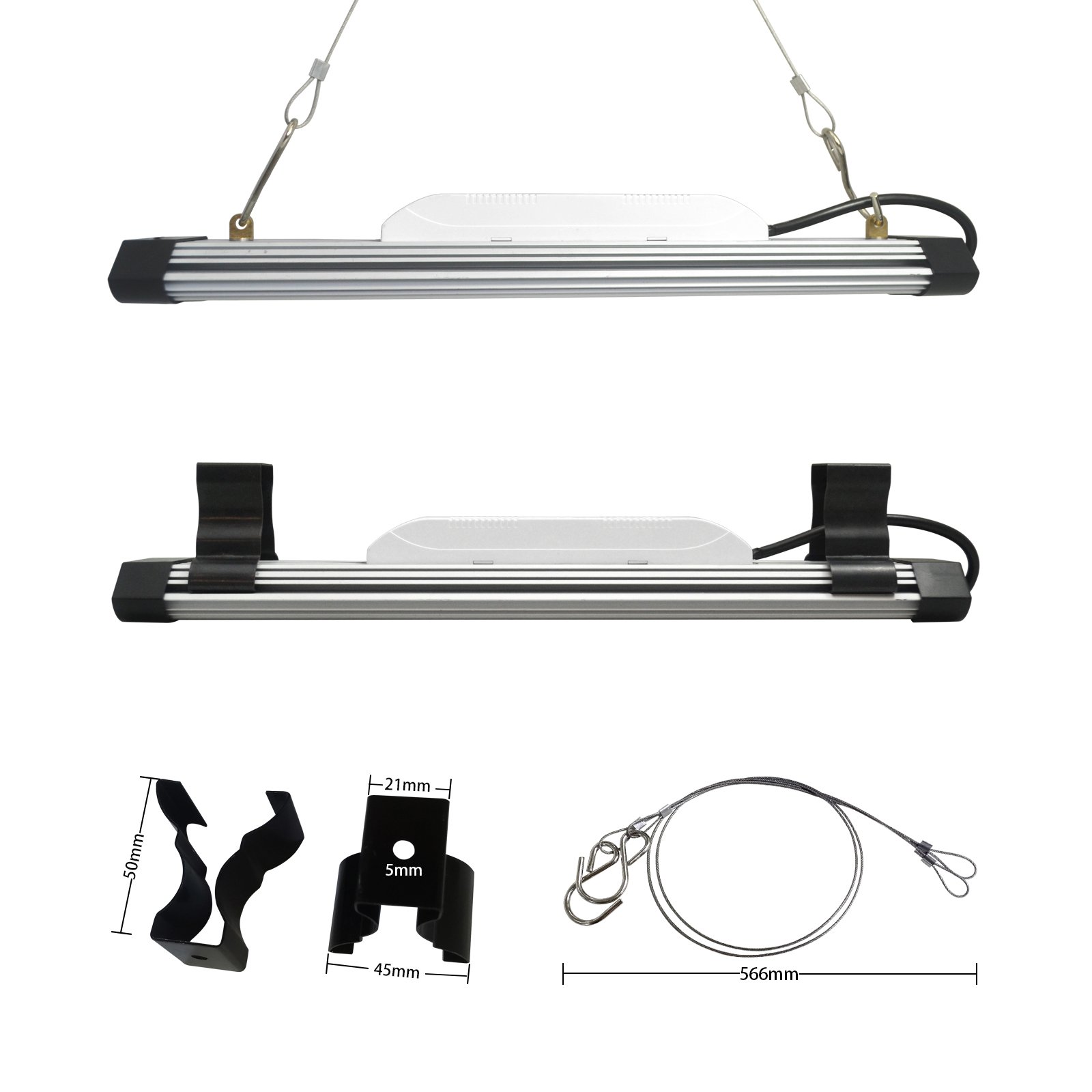Virified China Supplier Red Blue White LED Aquarium Lamp 6000K Cold White Led Aquarium Light Bar for Fish Tank and Aquatic Plant