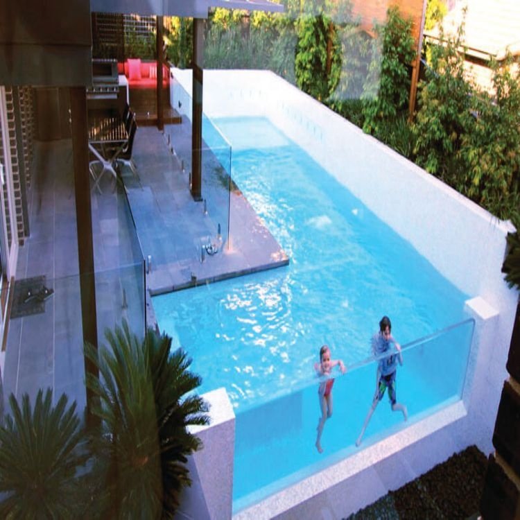Lucite All in One 120mm Bright Thick Acrylic Panels for Swimming Pool Aquariums Fish Tank