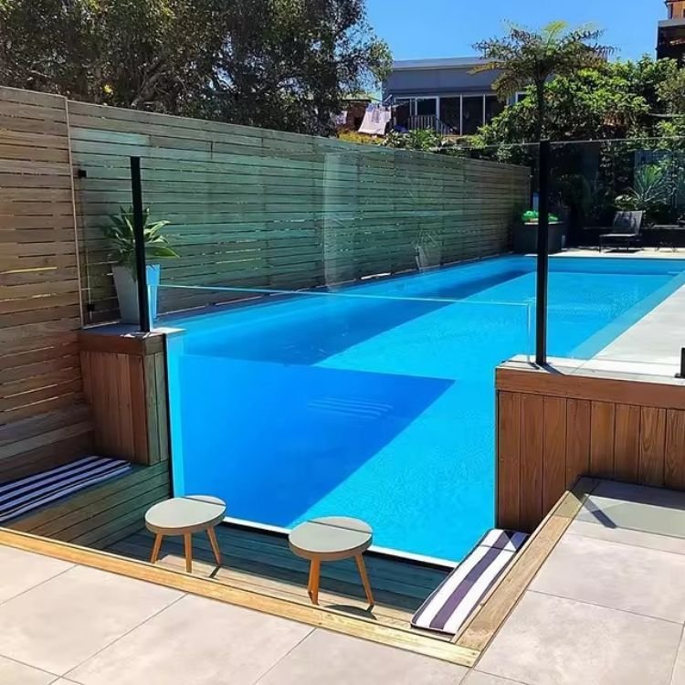 Commercial Cylinder and Residential Frame Acrylic Swimming Pool Customized Size and Shape
