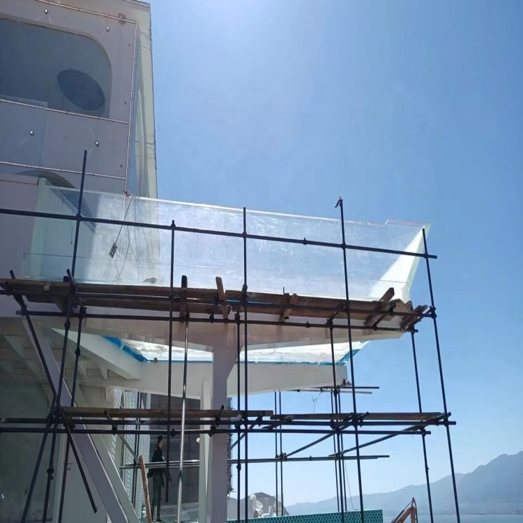 Commercial Cylinder and Residential Frame Acrylic Swimming Pool Customized Size and Shape