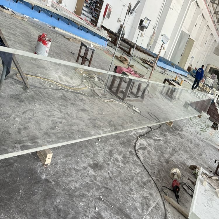 Commercial Cylinder and Residential Frame Acrylic Swimming Pool Customized Size and Shape
