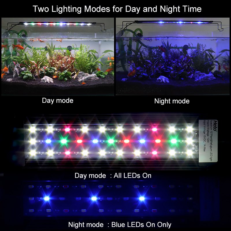 Heto Suitable for fresh water high quality LED lamps Can be customized Office fish tank available