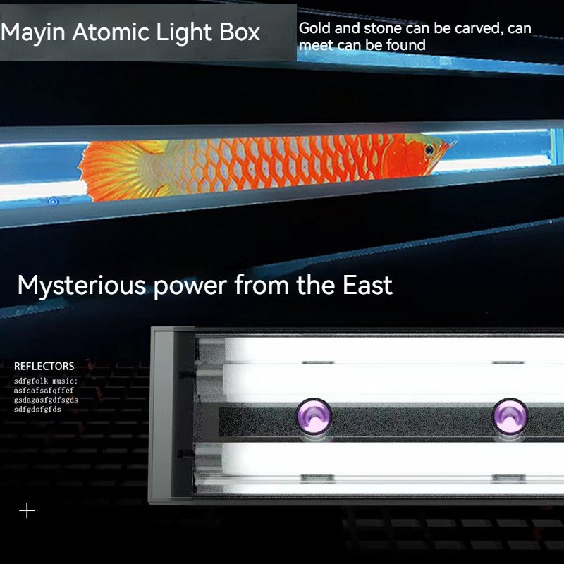 2023 Mayin Full Spectrum Fish Tank Light 2700K 6700K 13000K Three Mode Timer Temperature LED Aquarium Light