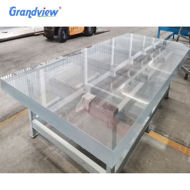 Grandview Custom Size Large Transparent Acrylic Fish Tank Laser Cut Clear Acrylic Aquarium