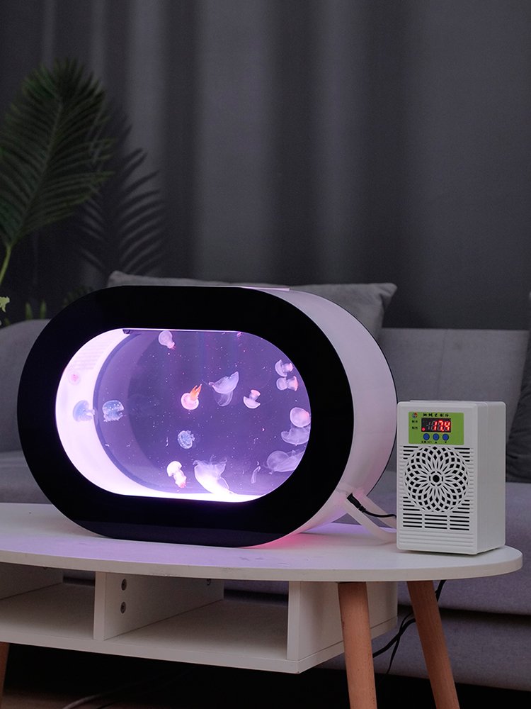 Spot goods offer top table viewing aquarium jellyfish ecological tank jellyfish tank multi-purpose acrylic tank