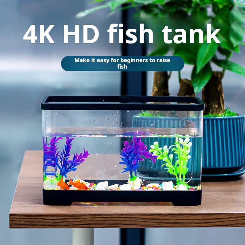 Sunsun Ultra White Glass HE Series Small Plastic Fish Tank for Living Room HE-300 HE-380 HE-480