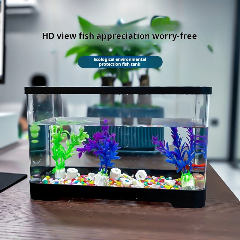 Sunsun Ultra White Glass HE Series Small Plastic Fish Tank for Living Room HE-300 HE-380 HE-480