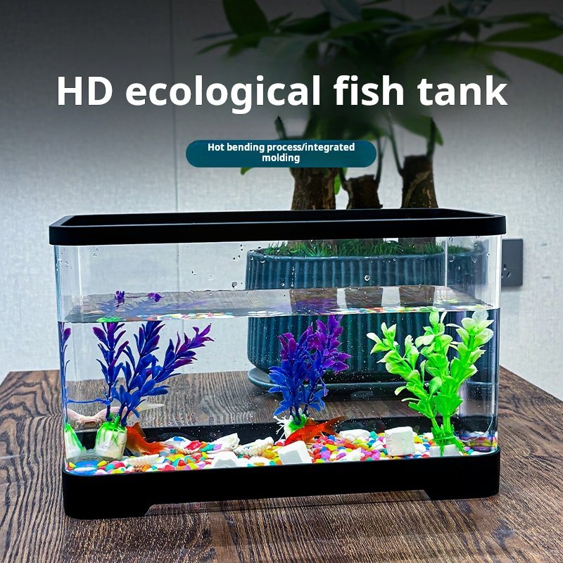 Sunsun Ultra White Glass HE Series Small Plastic Fish Tank for Living Room HE-300 HE-380 HE-480