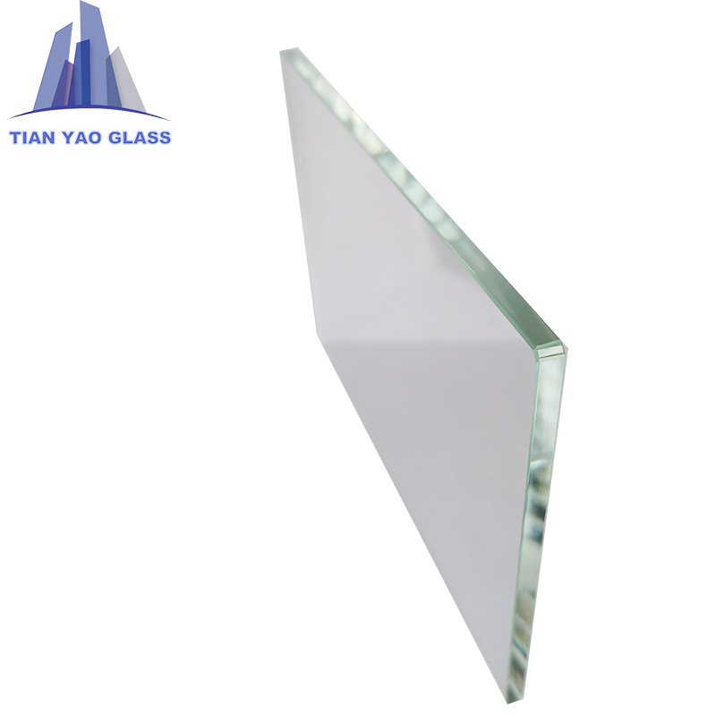 Customizable sizes 3mm 4mm 6mm white aquarium low iron glass for fish tank