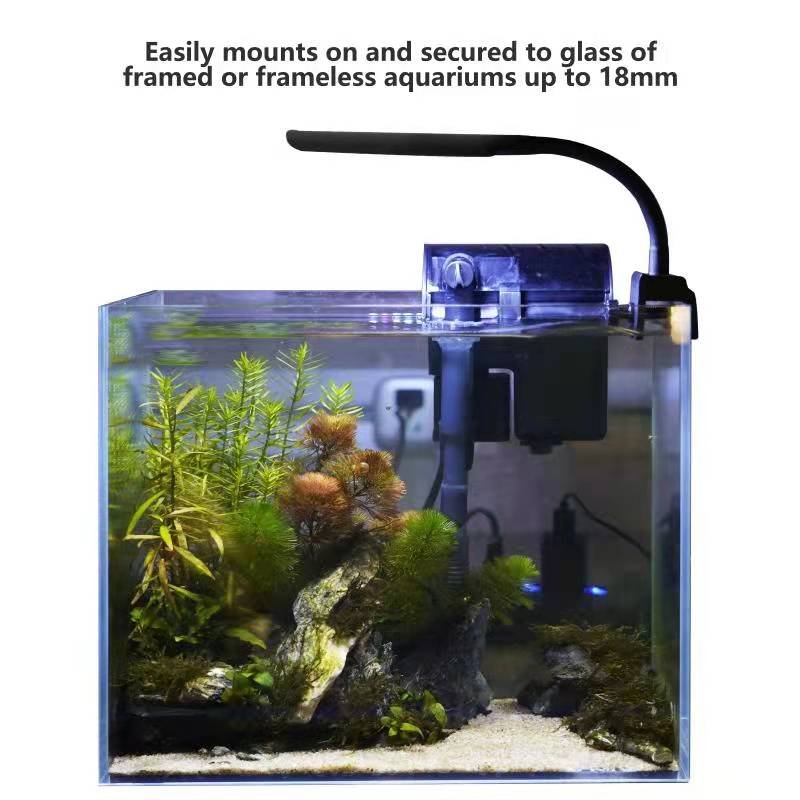 GAKO SJL-5 Mini Blue White Clip on Aquarium Lights Led for Planted Aquarium fish tank