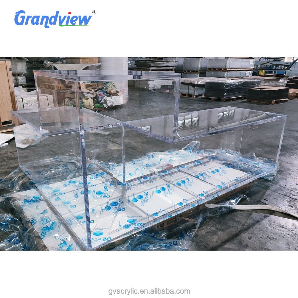Fish Tank Transparent Low Acuarios Aquarium Acrylic 20 Kg Plastic Aquarium 3 in 1 Mini Fish Tank Aquariums & Accessories 2.5L