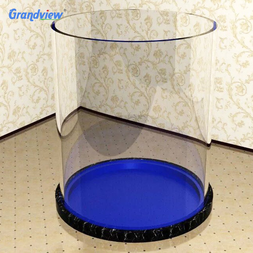 Fish Tank Transparent Low Acuarios Aquarium Acrylic 20 Kg Plastic Aquarium 3 in 1 Mini Fish Tank Aquariums & Accessories 2.5L