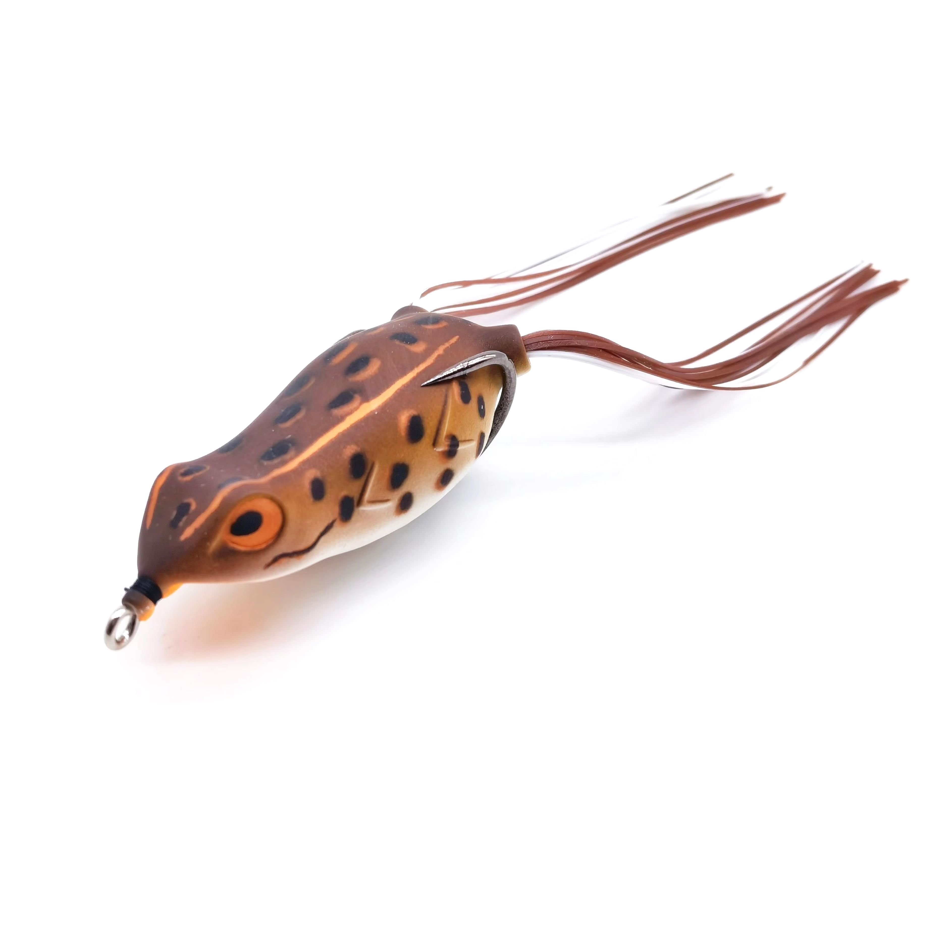 lure frog fishing tackle ultra realistic floating frog bait for bass