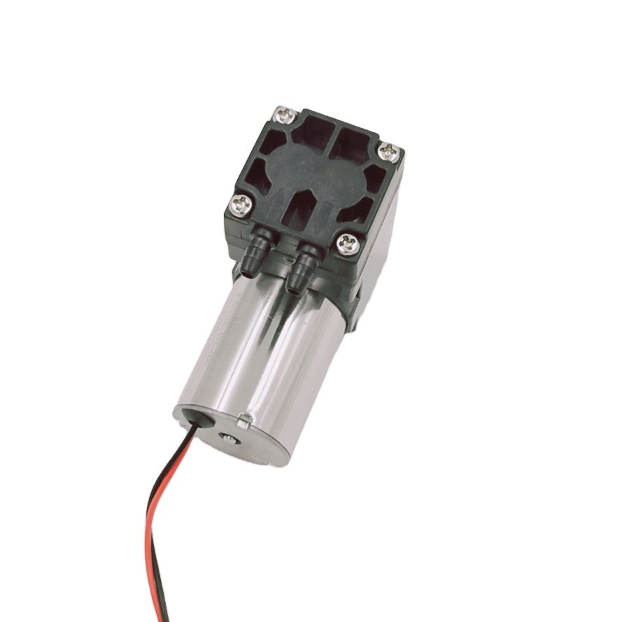 electric diaphragm brushless DC 12V pump 750mmHg pressure mini compressor air