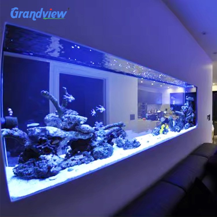 One Time Cast Crystal Clear Large Home Aquarium for Sale